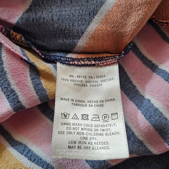 Maeve Anthropologie Finley Wide Jumpsuit 2 Bright Boho Chic Resort Beach Wear - Picture 15 of 15